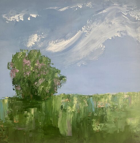 Spring is in the Air by Suzanne Kubach, Painting for Sale on Select