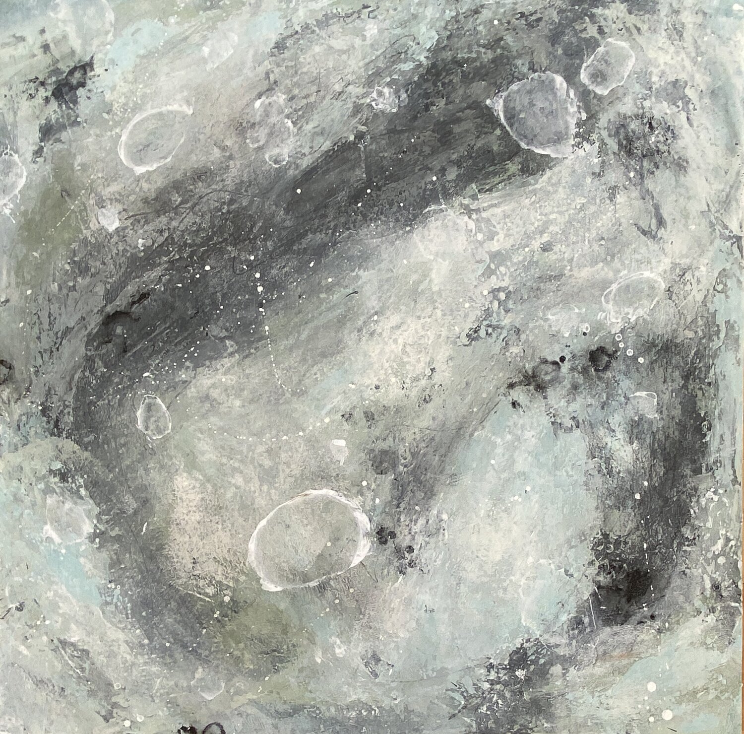 Lost In Thought Suzanne Kubach Original painting for sale