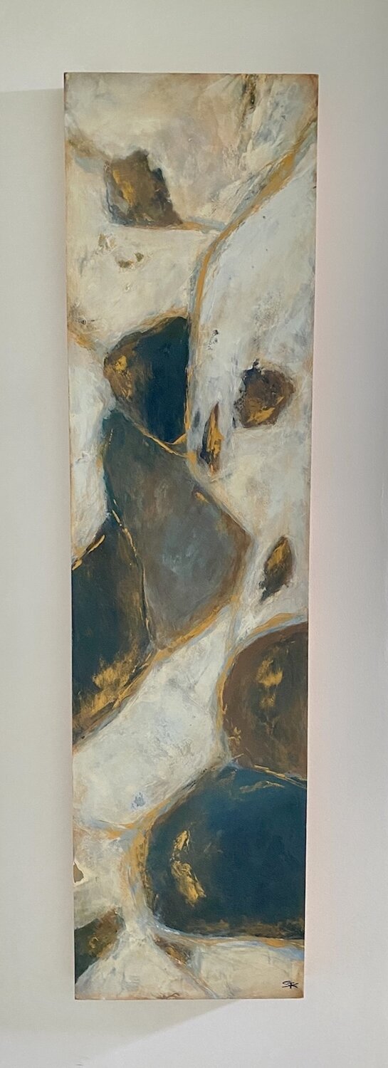 Wishes for the Fountain Suzanne Kubach Original painting for sale