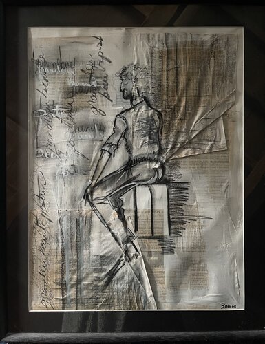 Postures by Sam l’encre de l’âme, Painting for Sale on Select