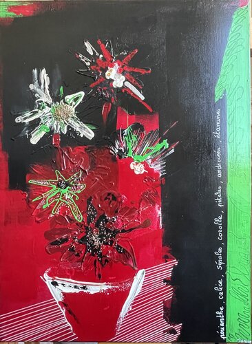 Étamines 2 von Sam l’encre de l’âme, Malerei kaufen auf Select