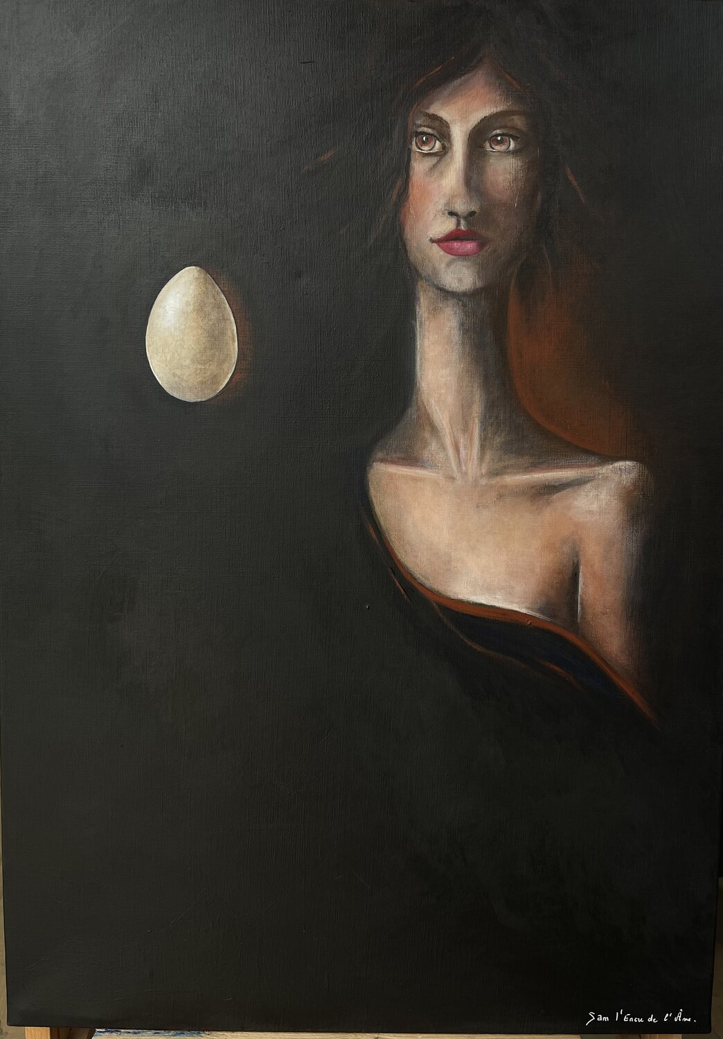 GESTATION -Ce que le temps enfante Sam l’encre de l’âme Original painting for sale