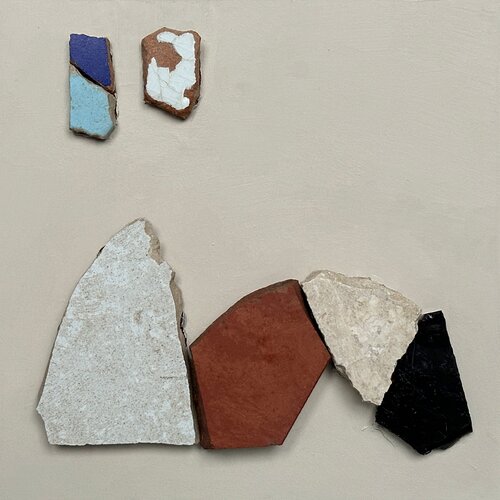 Tales of Tiles no.4 by Andrea Reichhart, Painting for Sale on Select