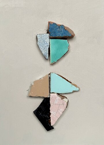 Tales of Tiles no.6 by Andrea Reichhart, Painting for Sale on Select