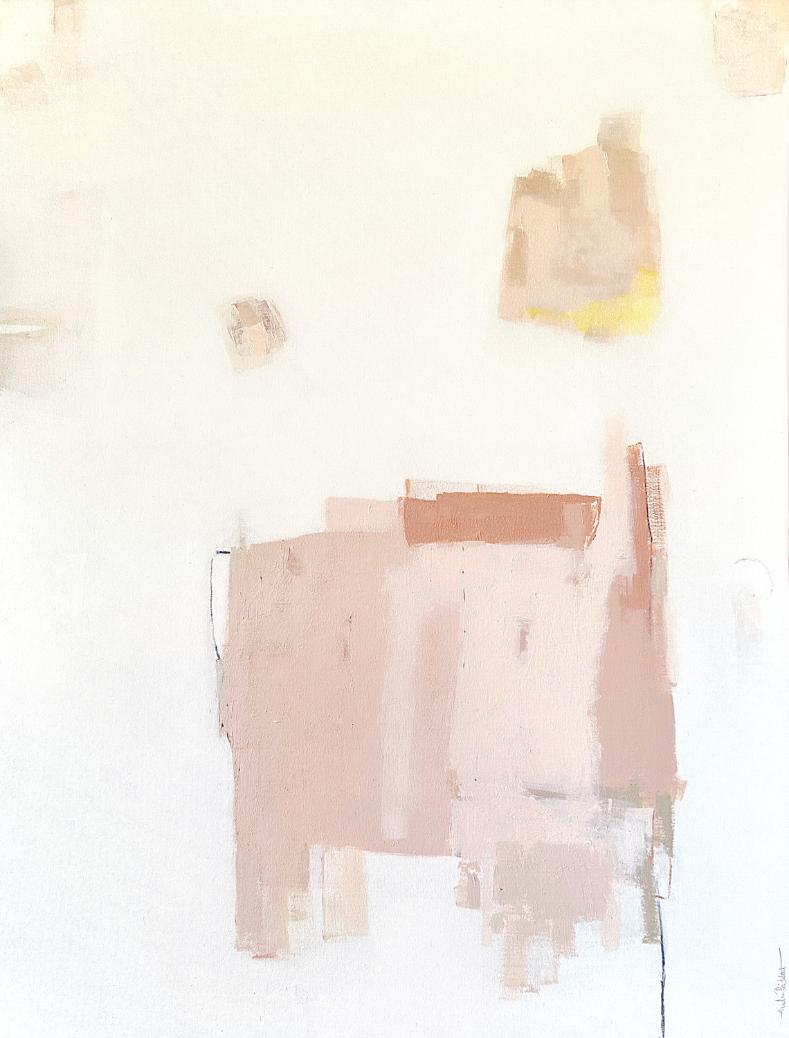 ROSÉ study II Andrea Reichhart Original painting for sale