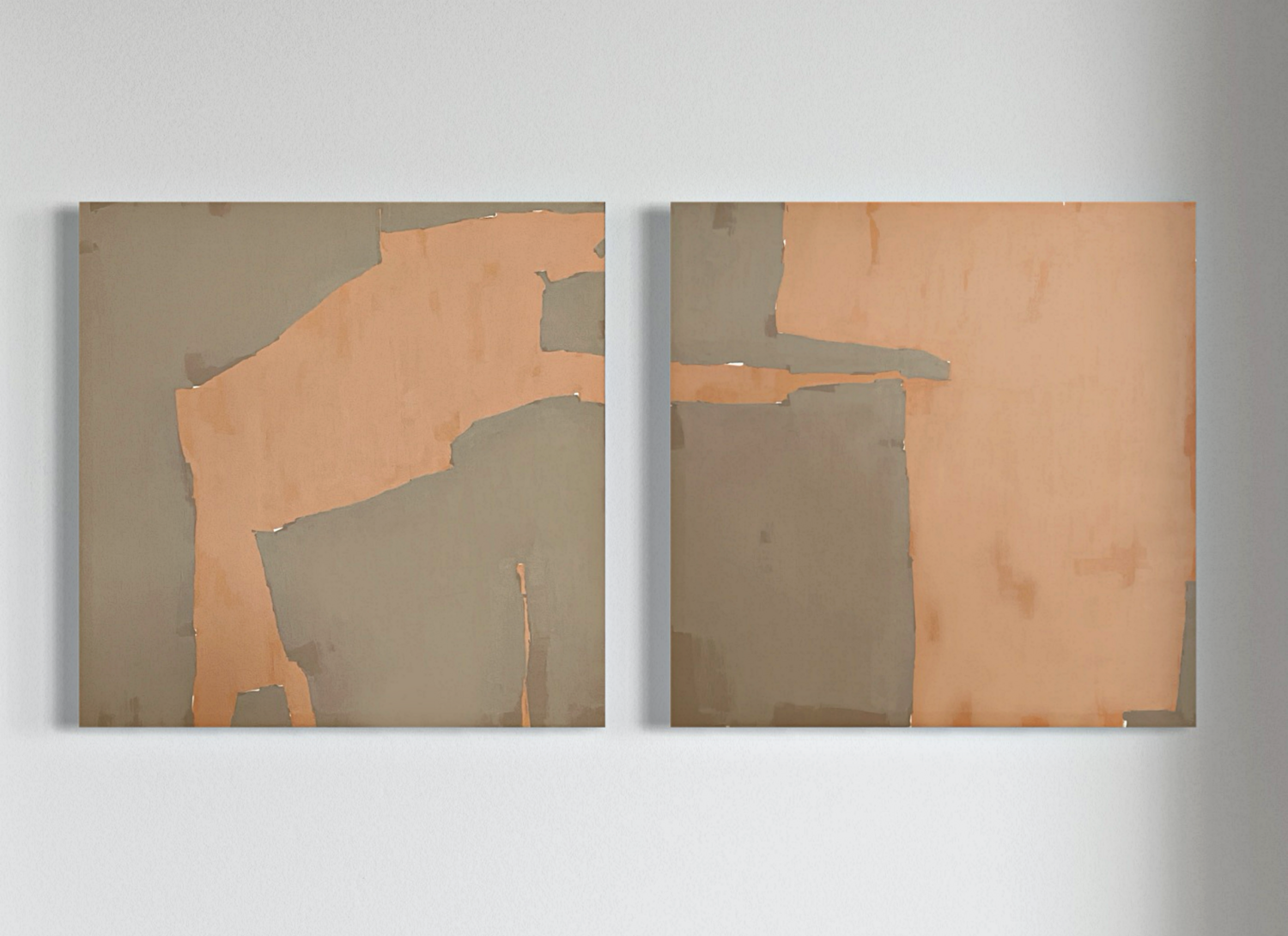 HELIO Diptychon Andrea Reichhart Original painting for sale