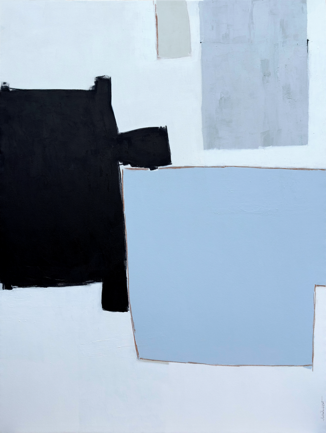 Dalarna study I Andrea Reichhart Original painting for sale