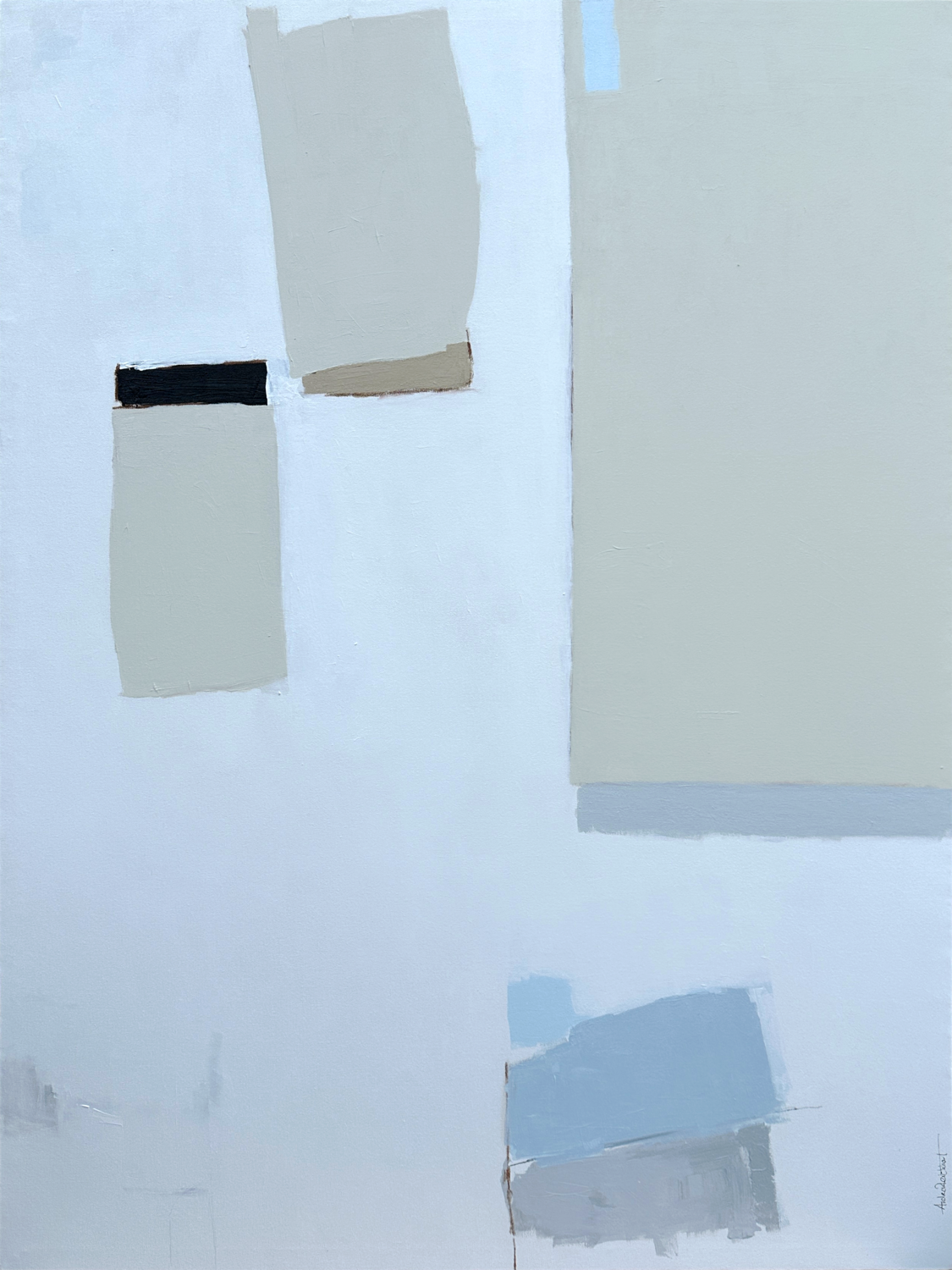 Dalarna study II Andrea Reichhart Original painting for sale