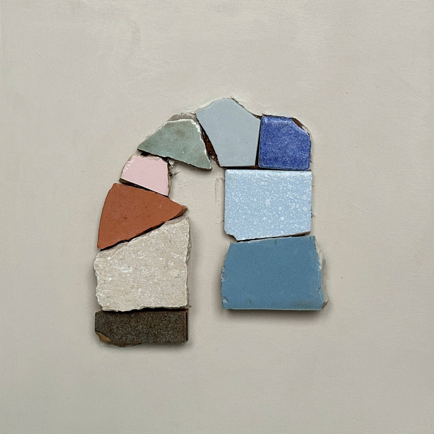 Tales of Tiles no.3 Andrea Reichhart Original painting for sale