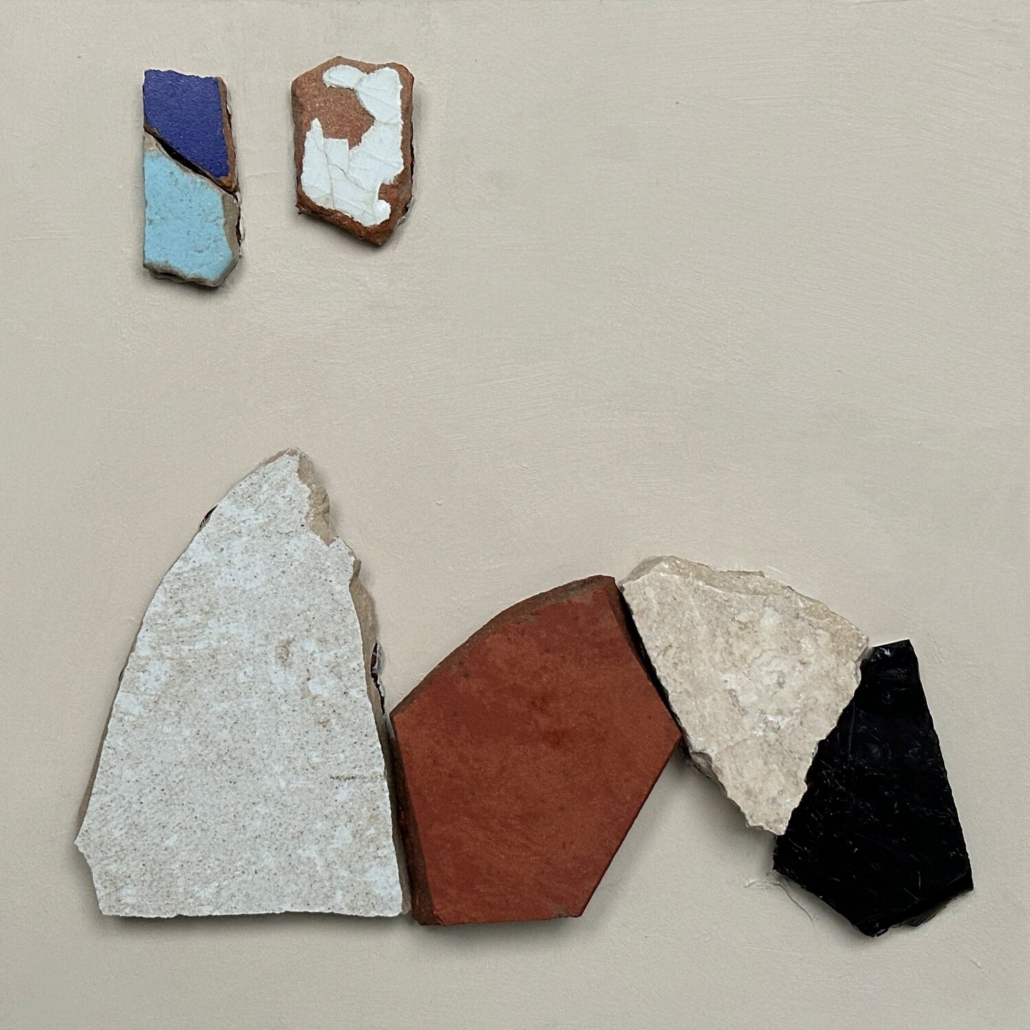 Tales of Tiles no.4 Andrea Reichhart Original painting for sale