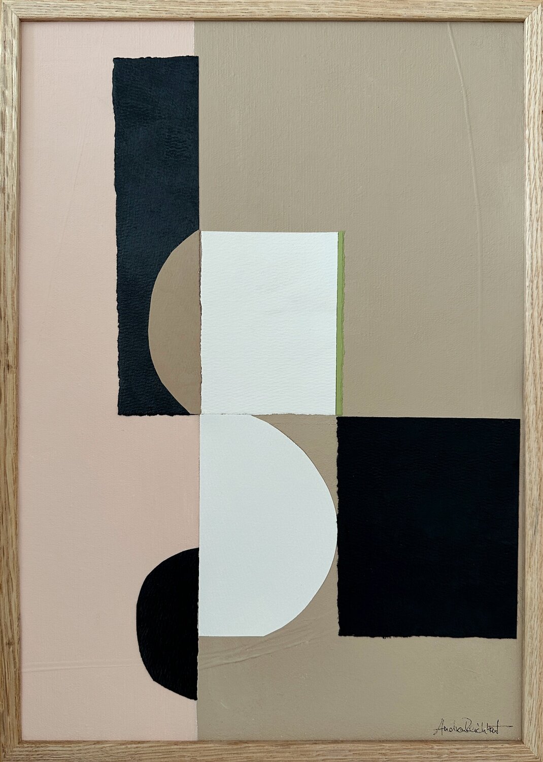 CARTA MODERNA no.5 Andrea Reichhart Original painting for sale