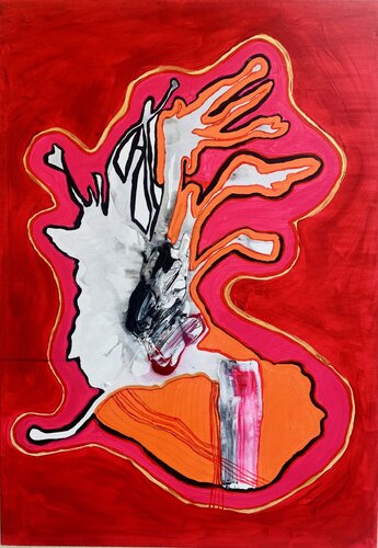 Isla 2 by Charlotte Seuntjens, Painting for Sale on Select