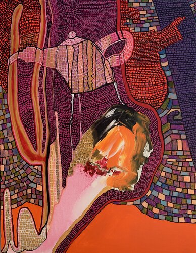 refrigeration in the desert by Charlotte Seuntjens, Painting for Sale on Select