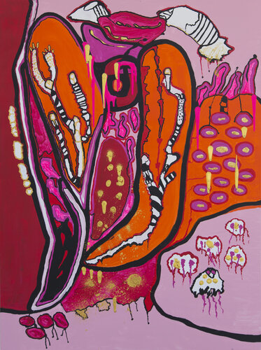 Espina de la vida y de la historia by Charlotte Seuntjens, Painting for Sale on Select