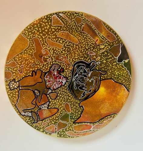 Storm by Charlotte Seuntjens, Painting for Sale on Select