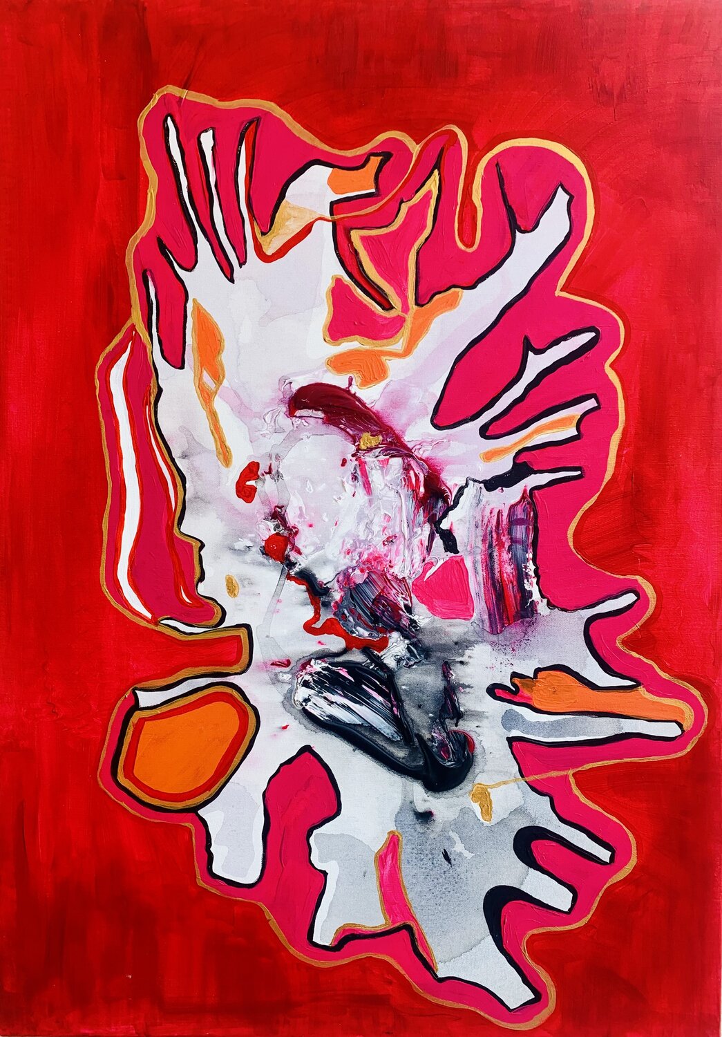 Isla 1 Charlotte Seuntjens Original painting for sale