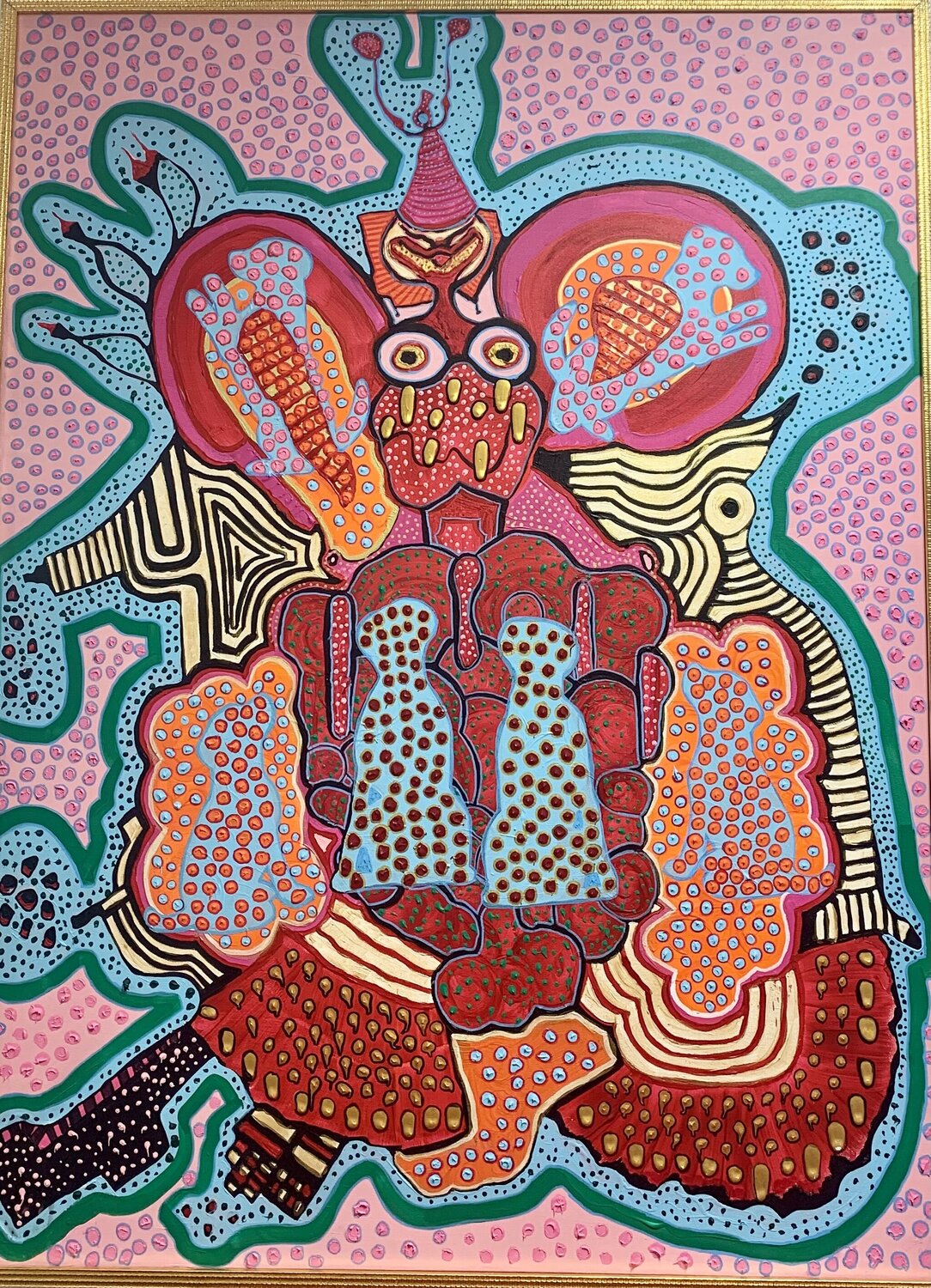 Circo Teatro Charlotte Seuntjens Original painting for sale