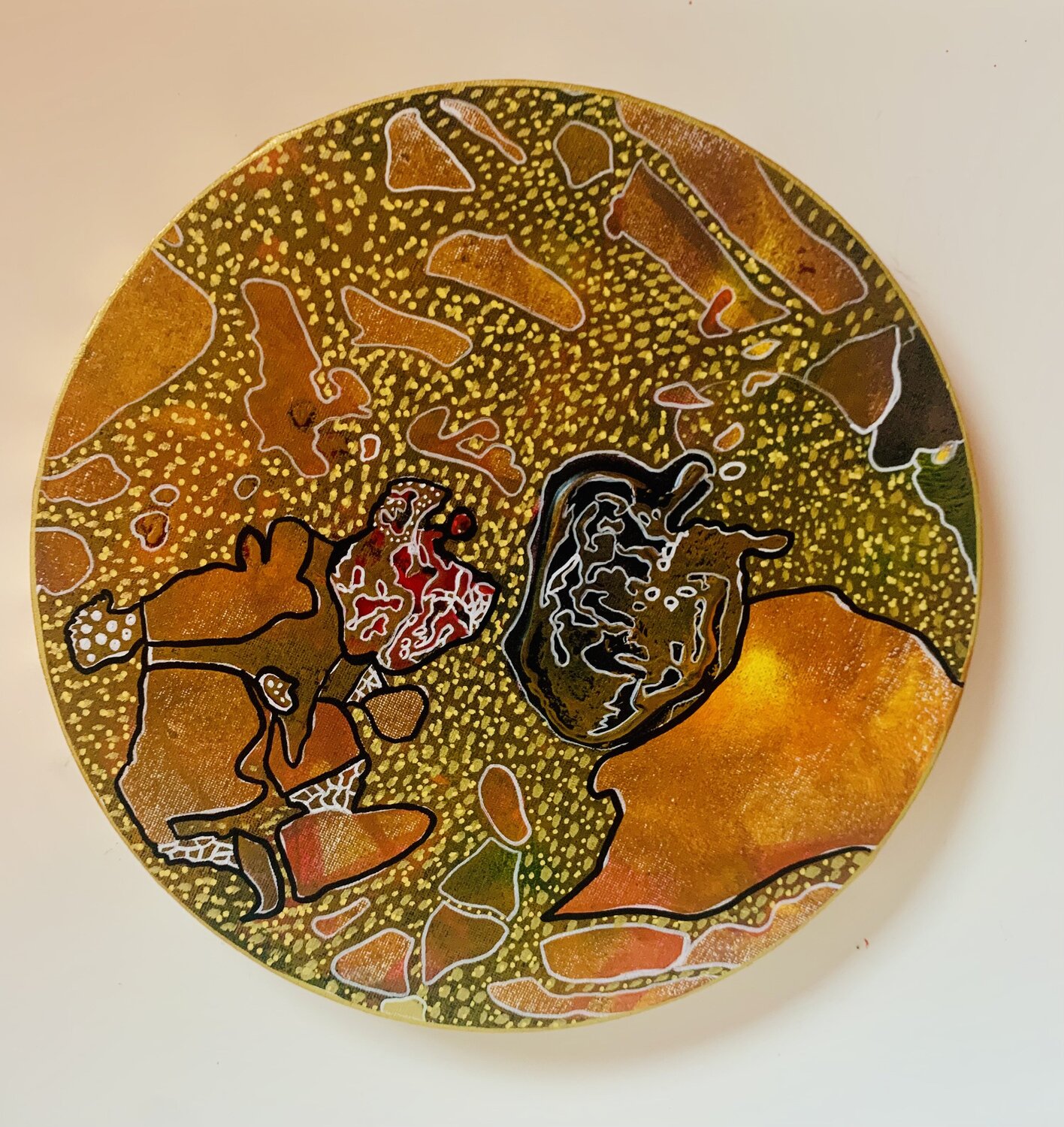 Storm Charlotte Seuntjens Original painting for sale