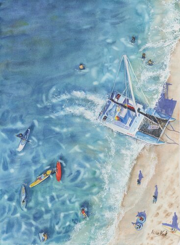 Elevated Perspectives by Alisa Vovk, Painting for Sale on Select
