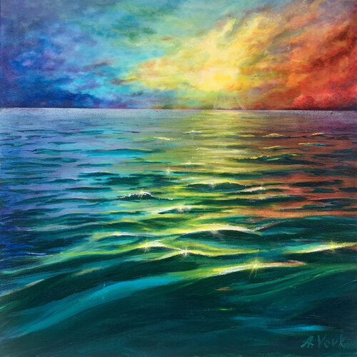 Boundaries by Alisa Vovk, Painting for Sale on Select