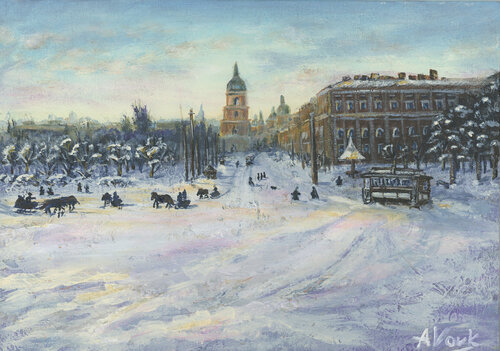 1800 by Alisa Vovk, Painting for Sale on Select