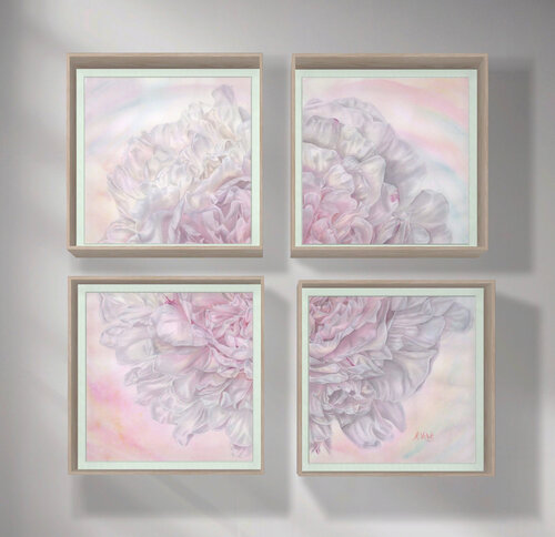 Peonella by Alisa Vovk, Painting for Sale on Select