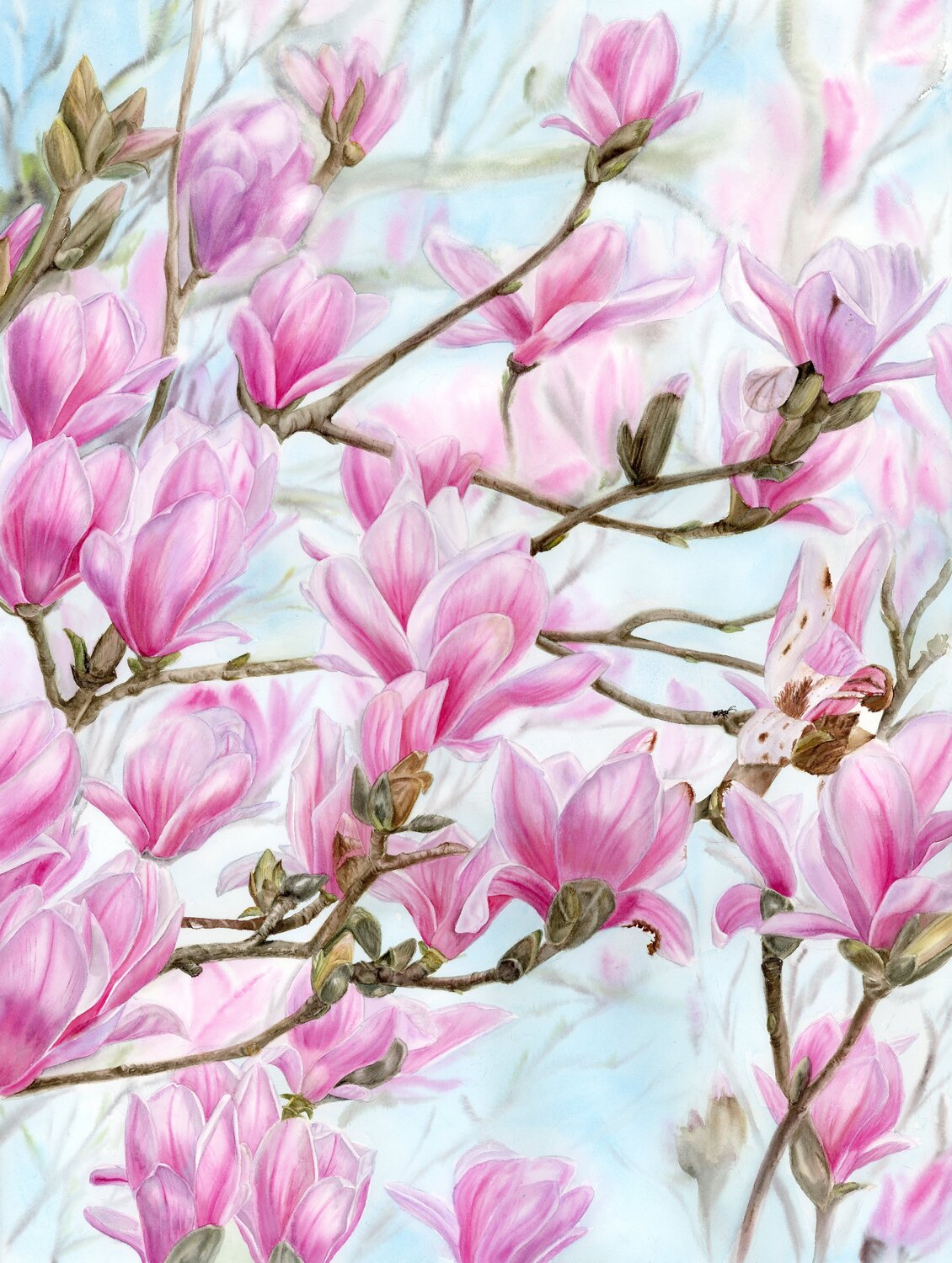 Breath of Spring Alisa Vovk Original painting for sale