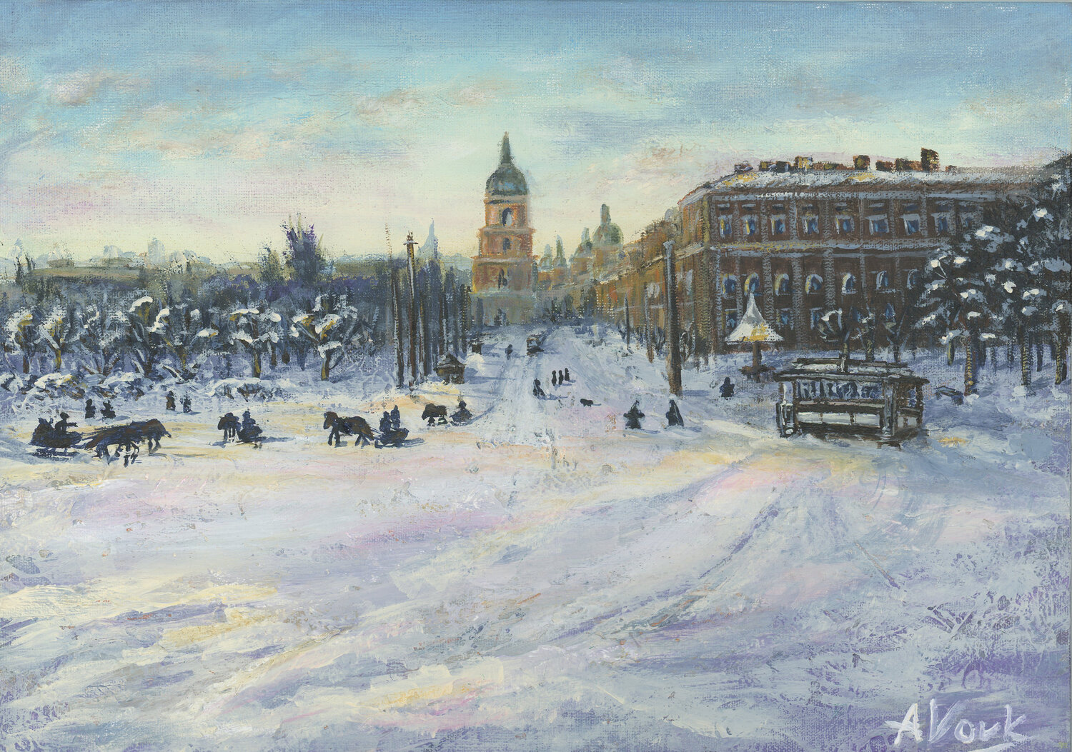 1800 Alisa Vovk Original painting for sale