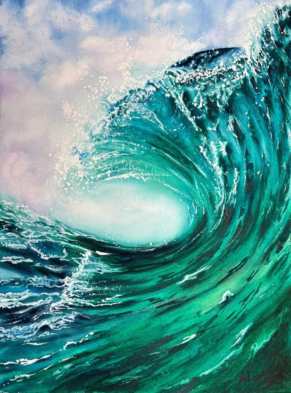 Feelings Alisa Vovk Original painting for sale