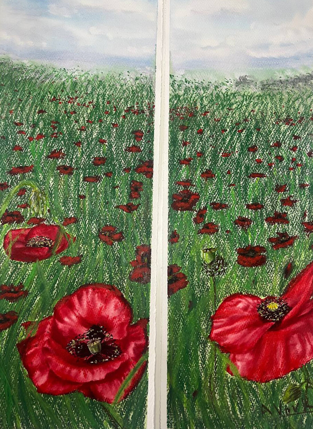 Redwind Alisa Vovk Original painting for sale