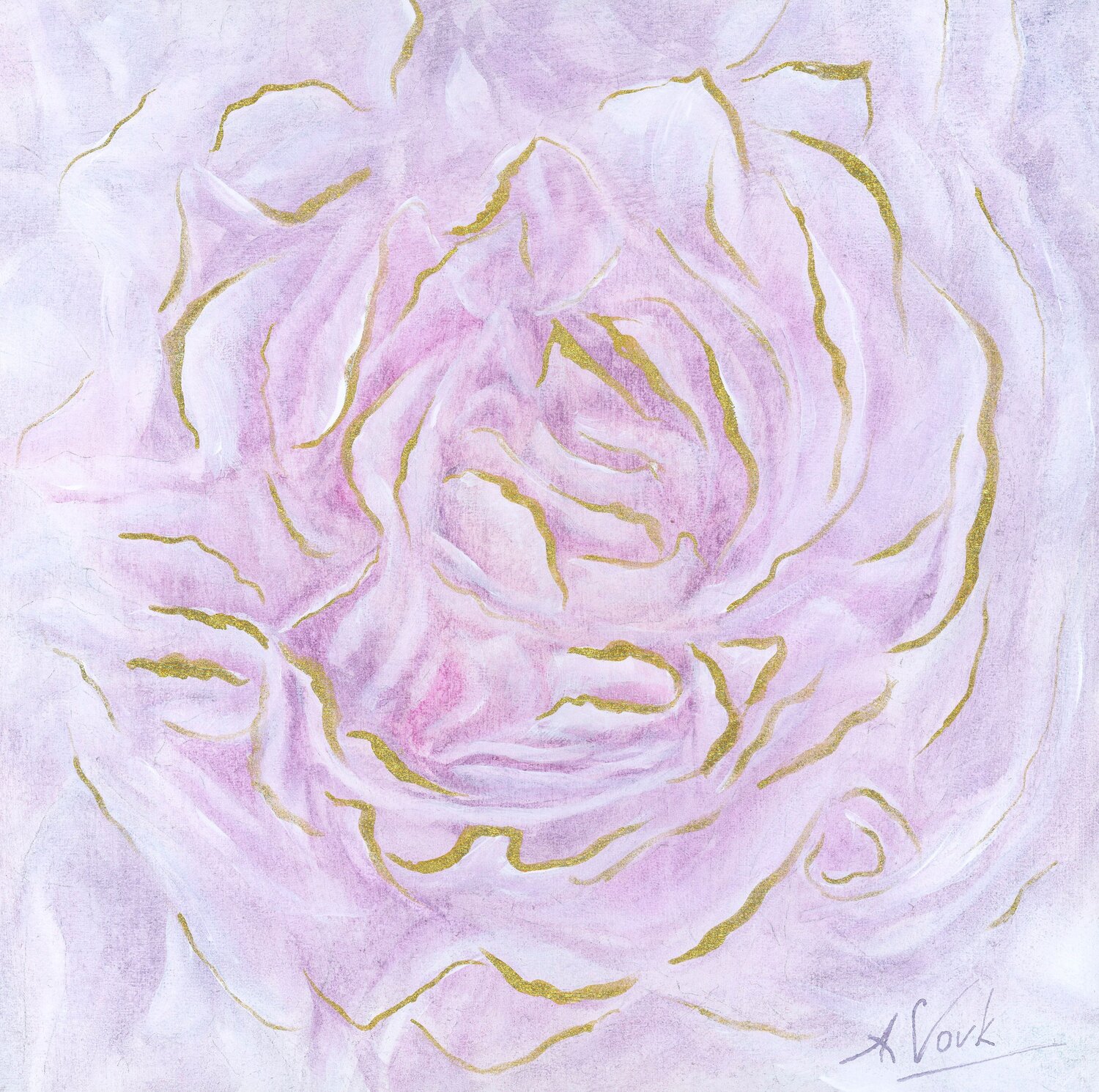 Becoming Alisa Vovk Original painting for sale