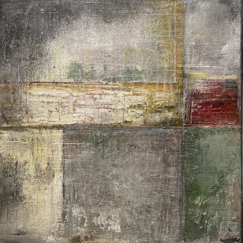 Boxes by Birgit Kunkel-Weis, Painting for Sale on Select