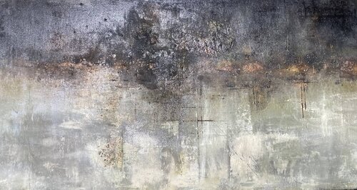 Walk on the Edge of Silence by Birgit Kunkel-Weis, Painting for Sale on Select