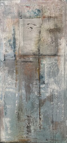 Structural field II by Birgit Kunkel-Weis, Painting for Sale on Select