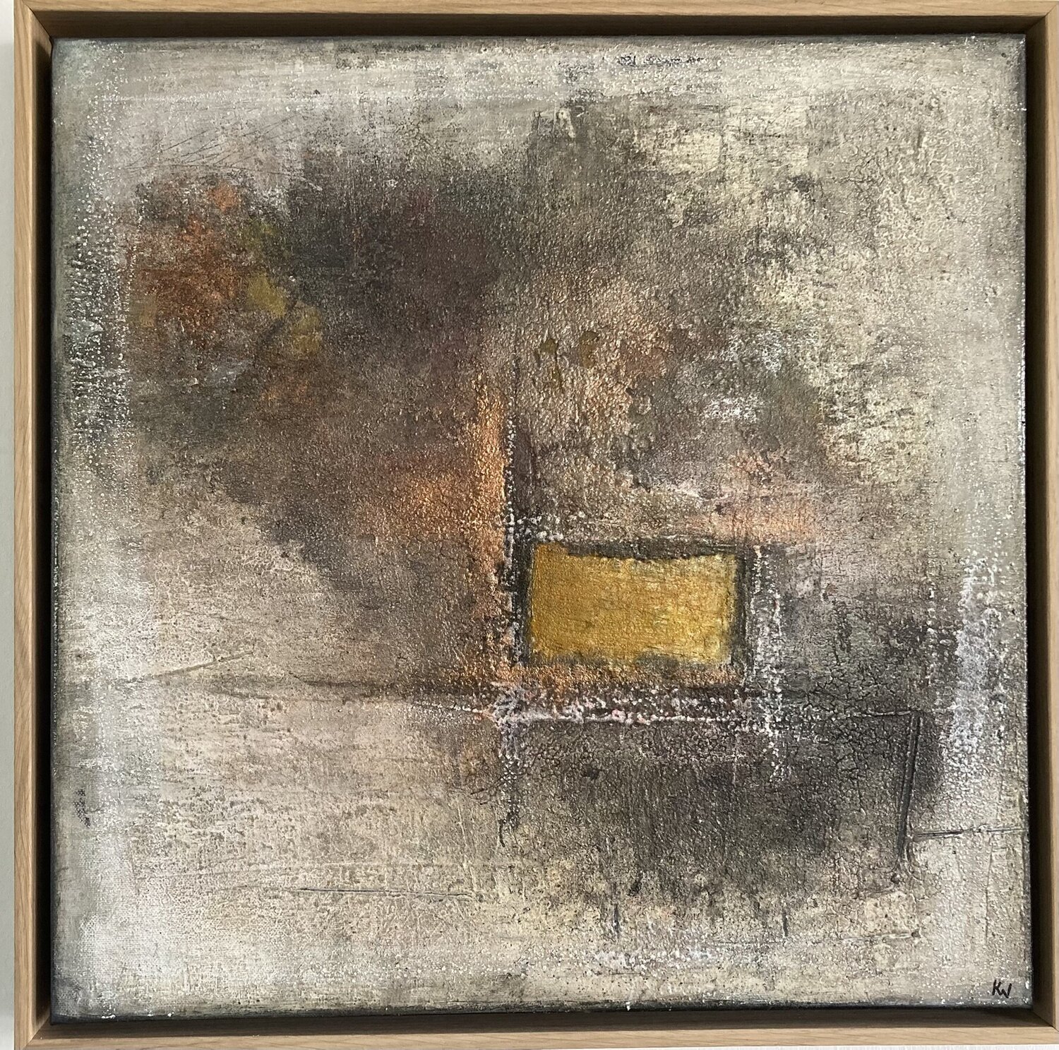 SunFlowerField Birgit Kunkel-Weis Original painting for sale