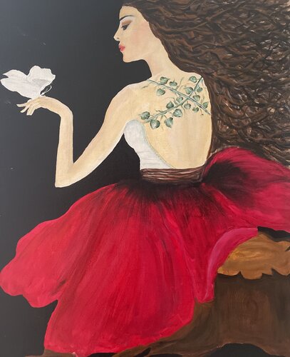 “Simbiosi” by Tiziana Stanco, Painting for Sale on Select