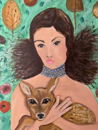 “Cura” by Tiziana Stanco, Painting for Sale on Select