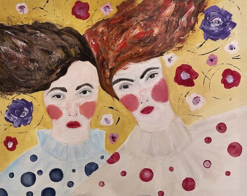 “Dualità “ by Tiziana Stanco, Painting for Sale on Select