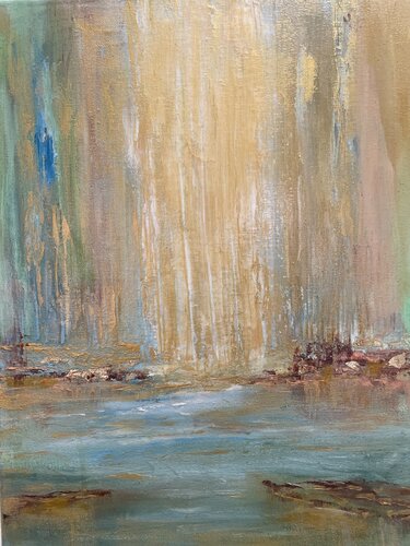 “Acqua” by Tiziana Stanco, Painting for Sale on Select