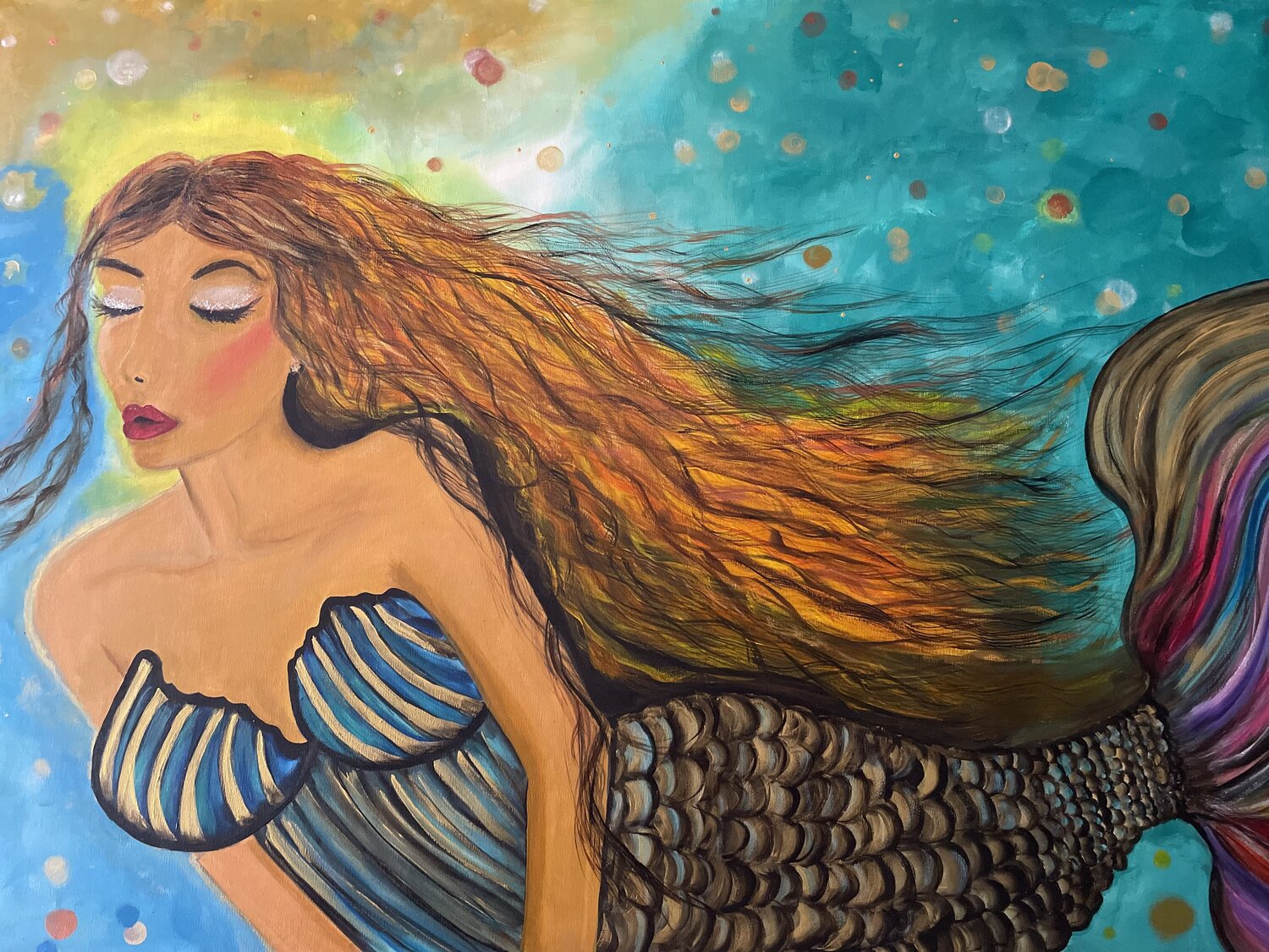 “Lighea” Tiziana Stanco Original painting for sale