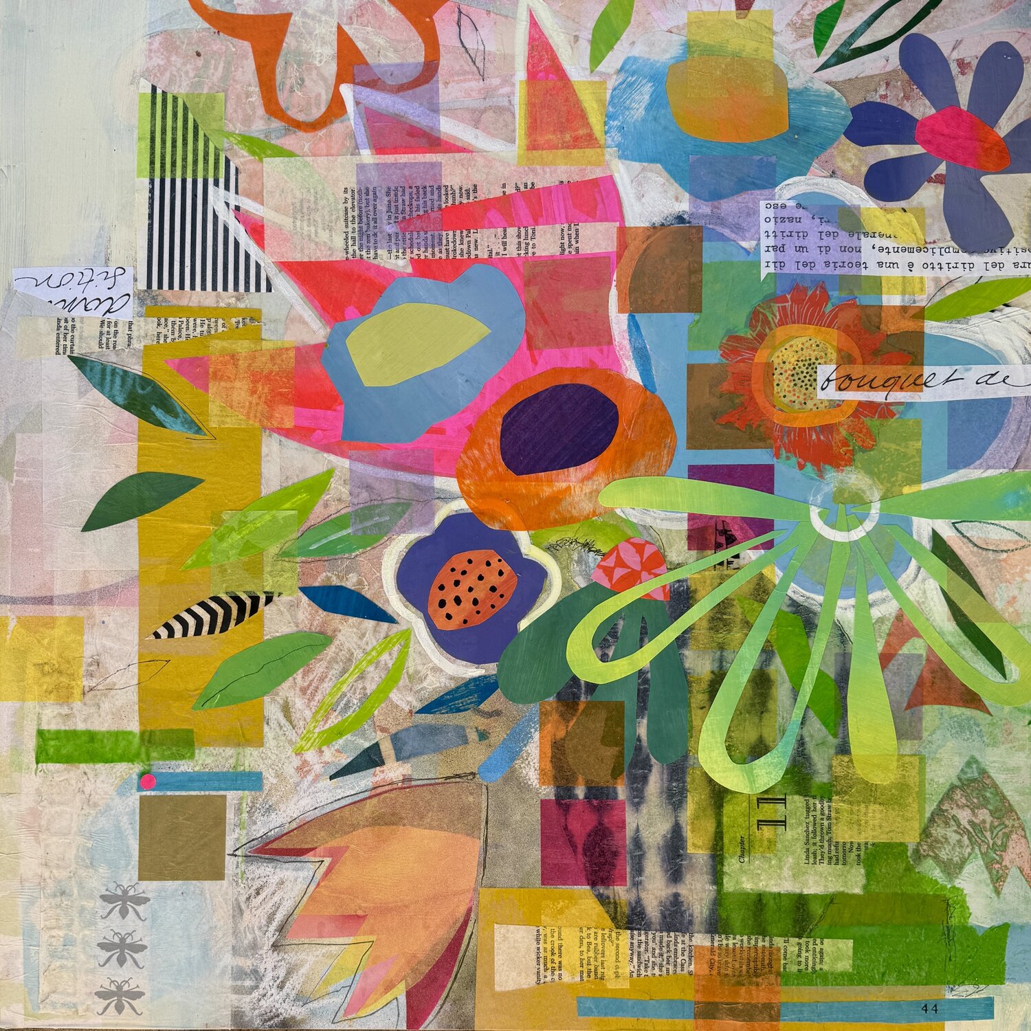 Yes, All The Colors Kathy Dunaway Original painting for sale