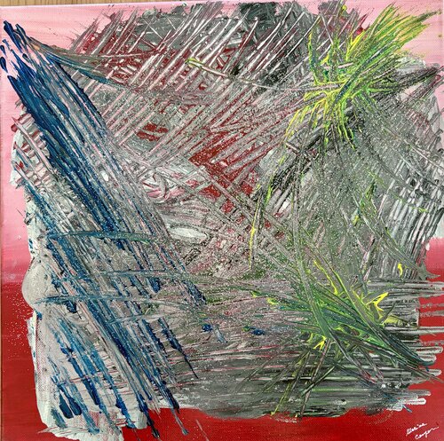 NOTTE IN FIAMME by Marisa Comparin, Painting for Sale on Select