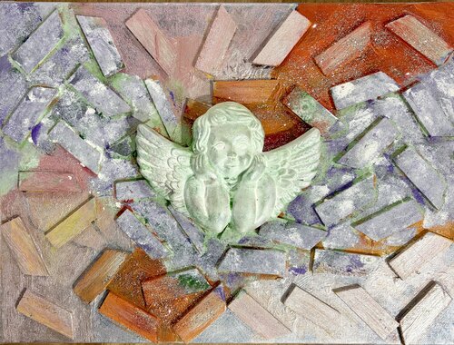 ANGEL by Marisa Comparin, Painting for Sale on Select