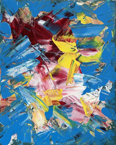 CUORE IN TEMPESTA by Marisa Comparin, Painting for Sale on Select