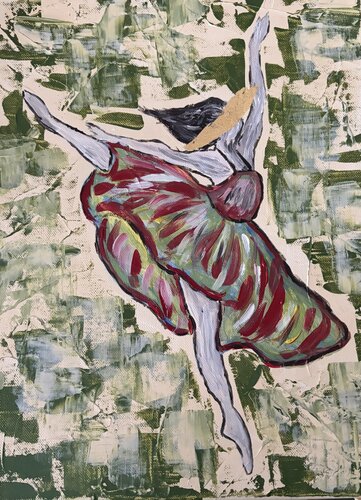 DISCIPLINA ANONIMA by Marisa Comparin, Painting for Sale on Select