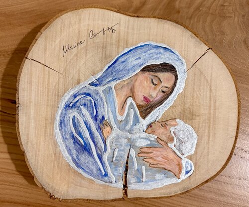 Mamma by Marisa Comparin, Painting for Sale on Select