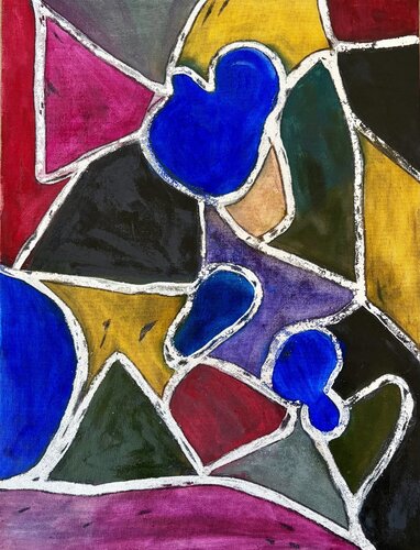 GEOGRAFIA DELL’ ANIMA by Marisa Comparin, Painting for Sale on Select