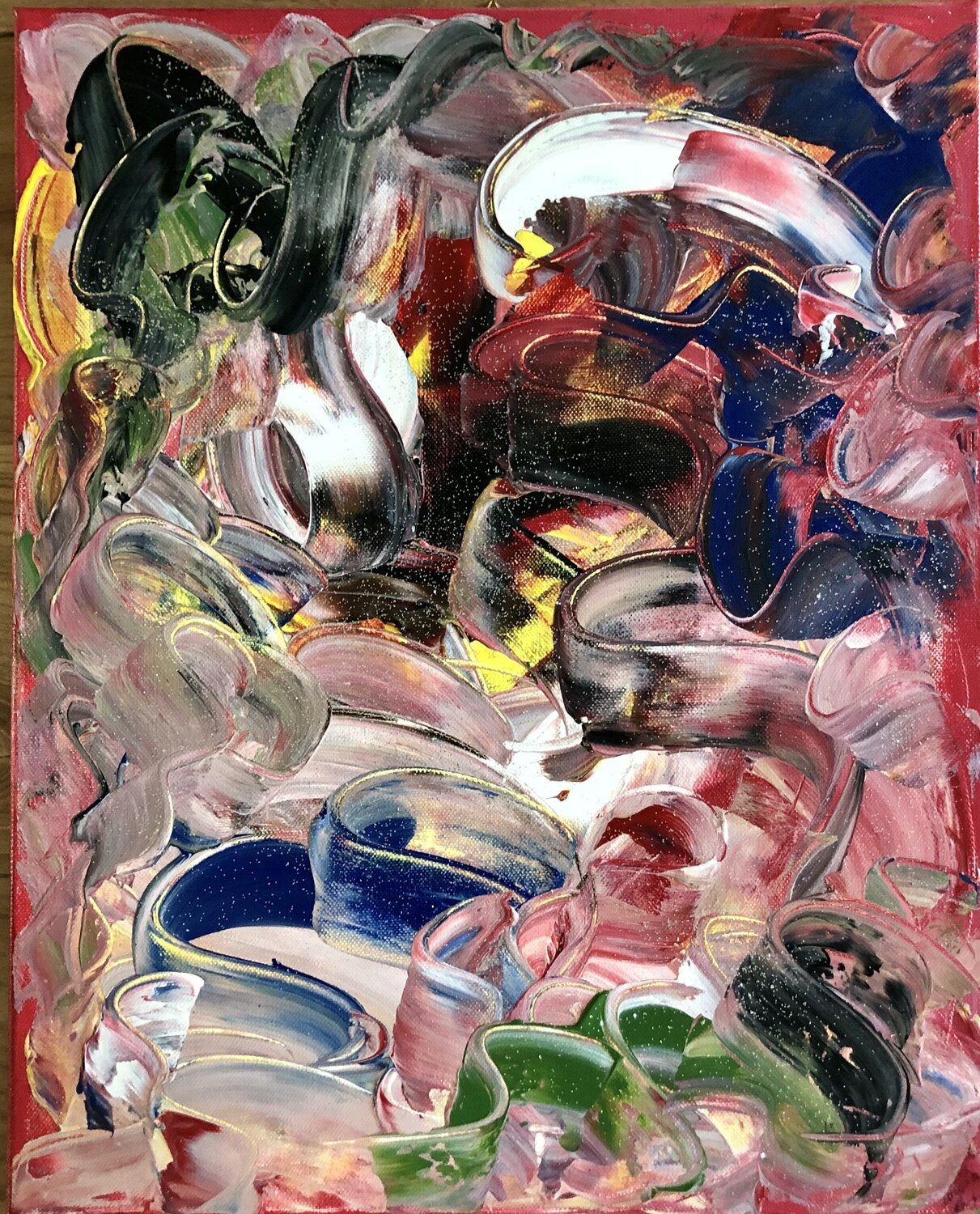 NOTE DI COLORE Marisa Comparin Original painting for sale