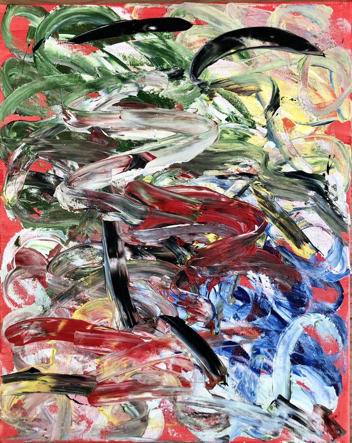 ENERGIA Marisa Comparin Original painting for sale