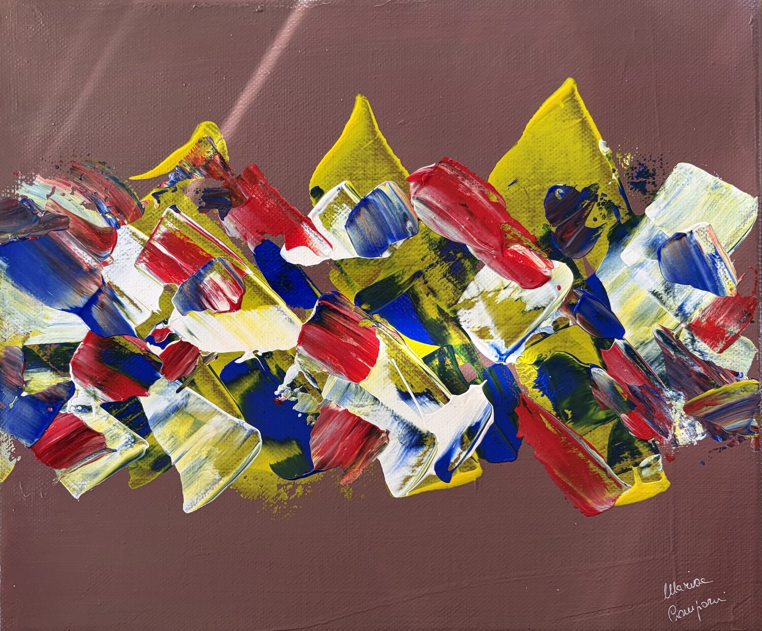 DUNE DEL DESERTO Marisa Comparin Original painting for sale
